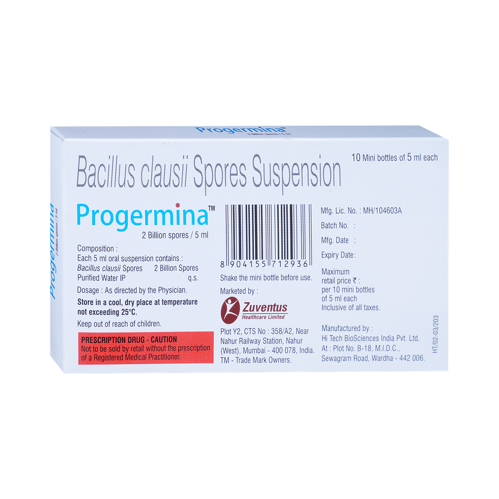 Progermina Bottle Oral Suspension(5ml Each)