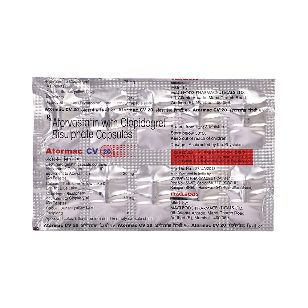 Atormac CV 20 Capsule