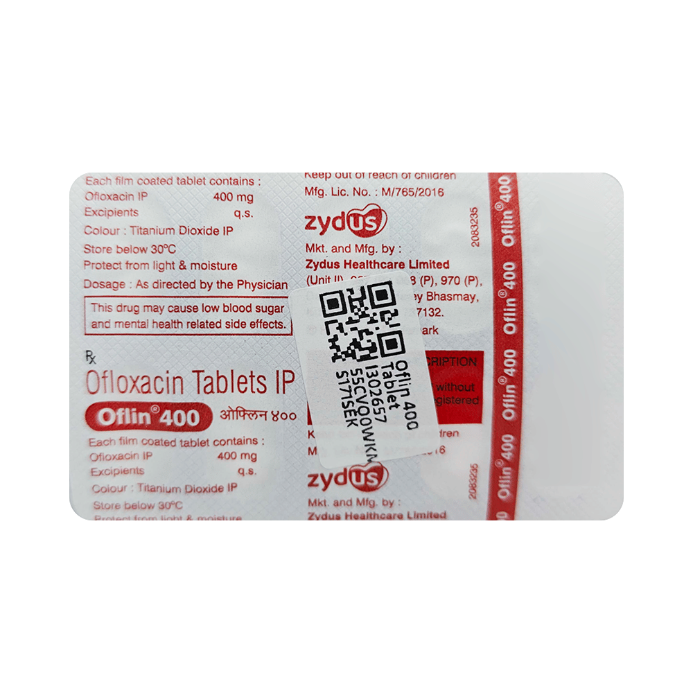 Oflin 400 Tablet