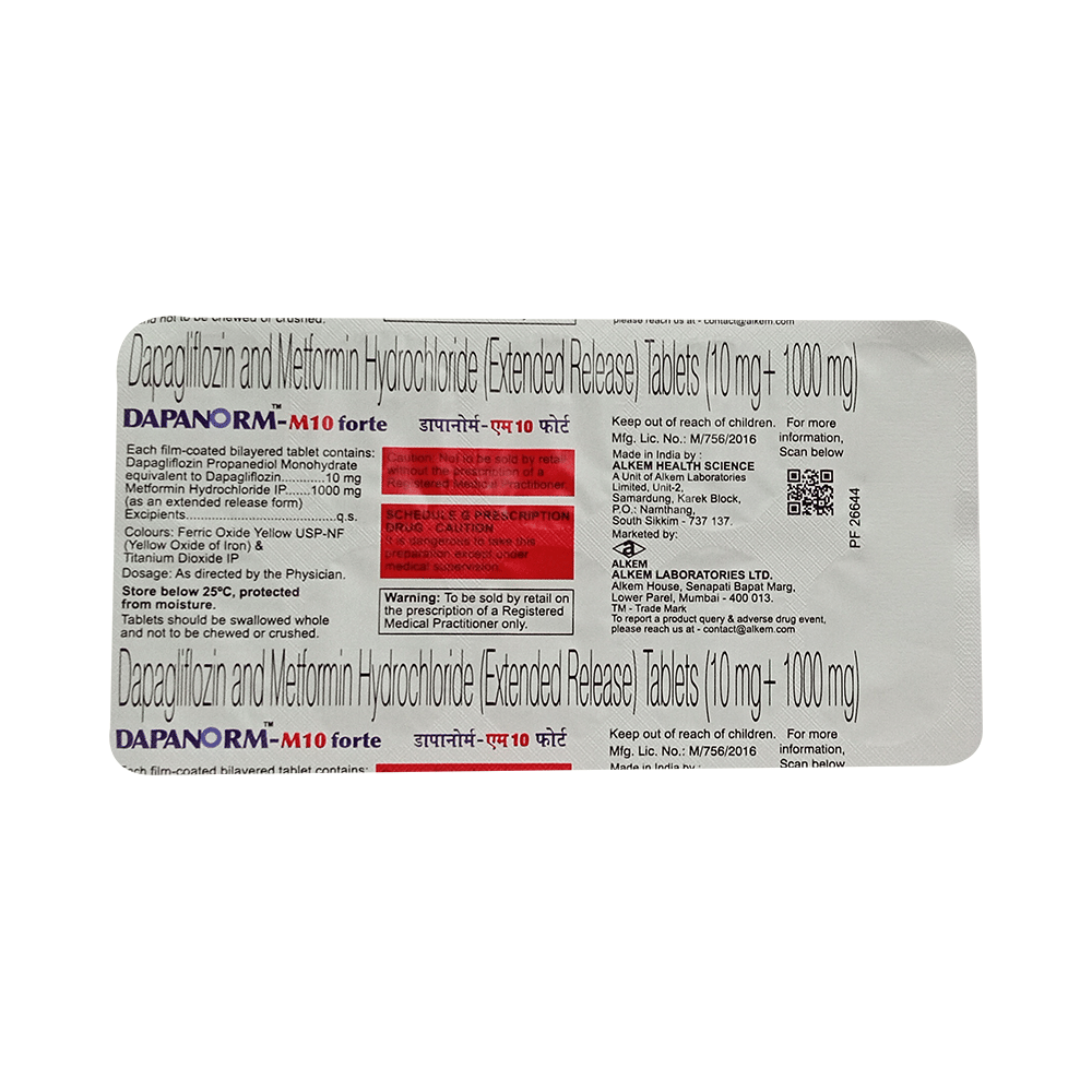 Dapanorm-M10 Forte Tablet ER