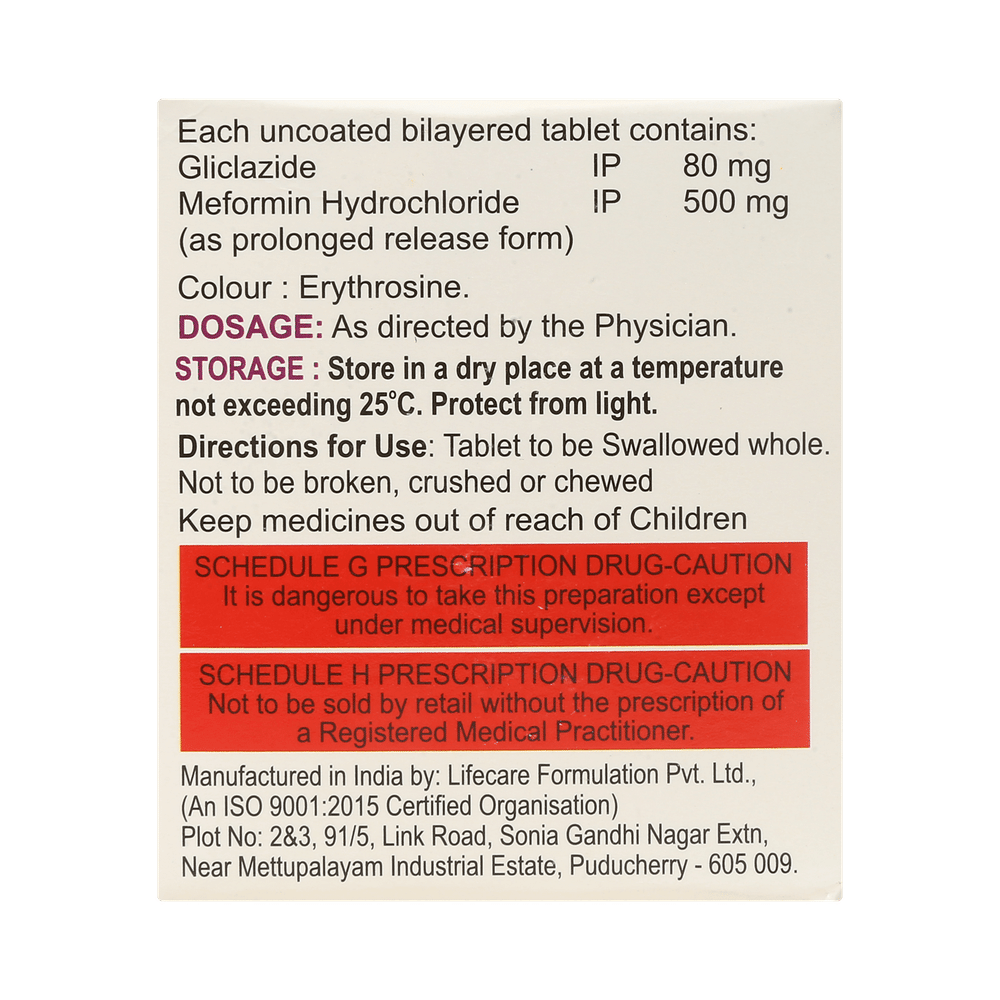 Prizide-M 80 Tablet Tablet PR