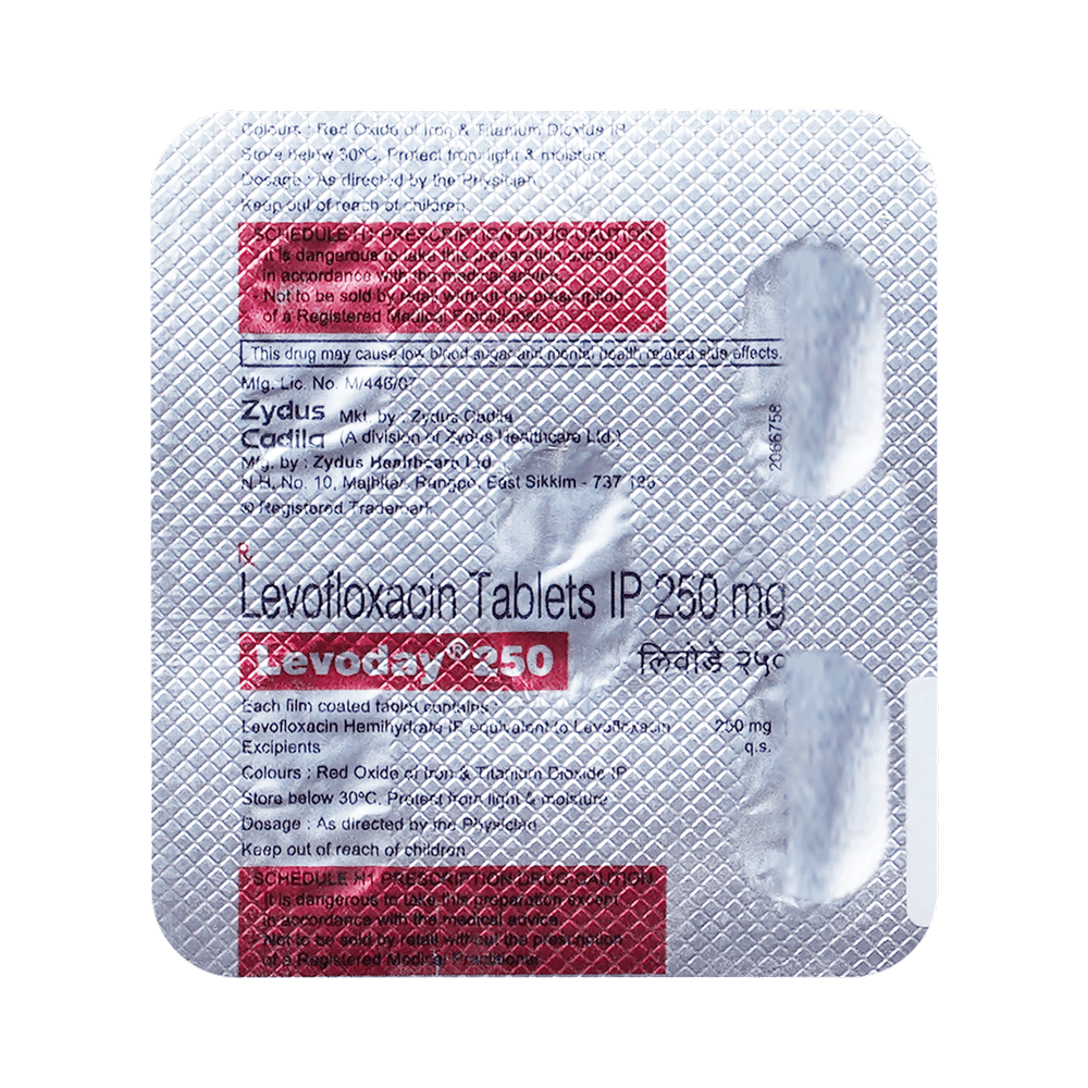 Levoday 250 Tablet