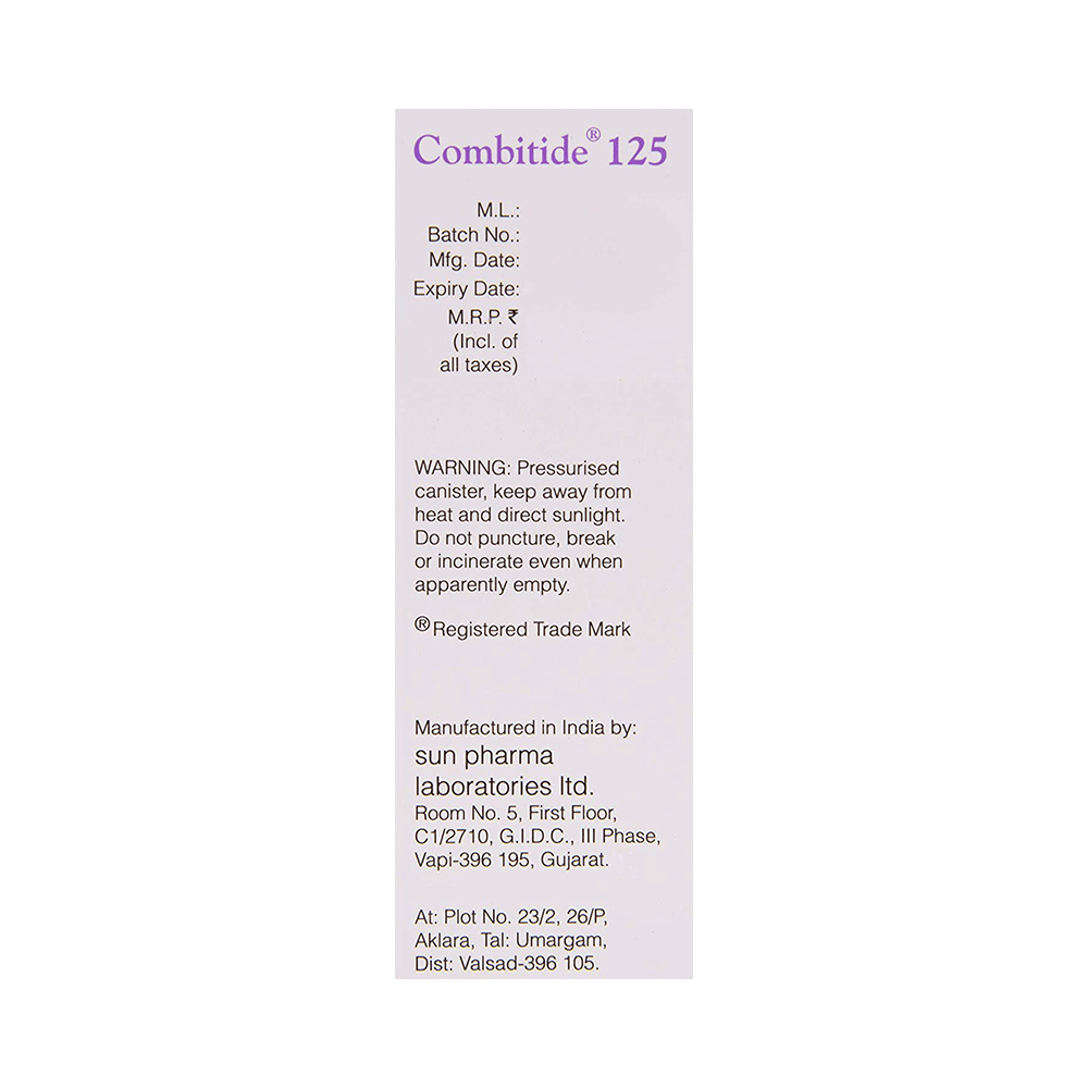 COMBItide 125 Inhaler