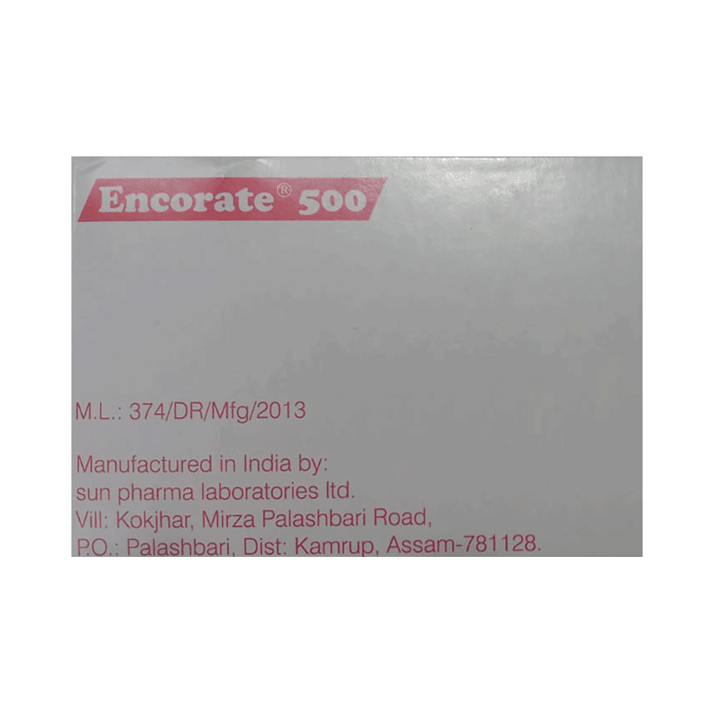 Encorate 500 Tablet