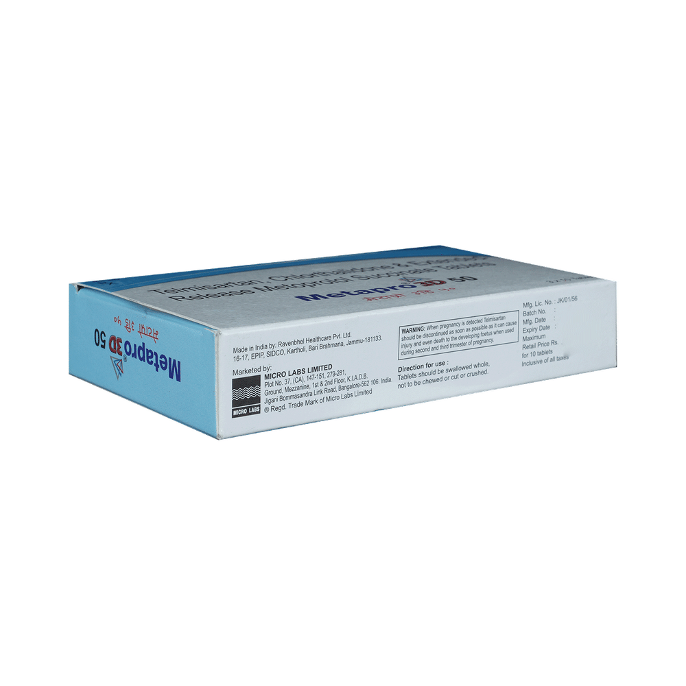 Metapro 3D 50 Tablet