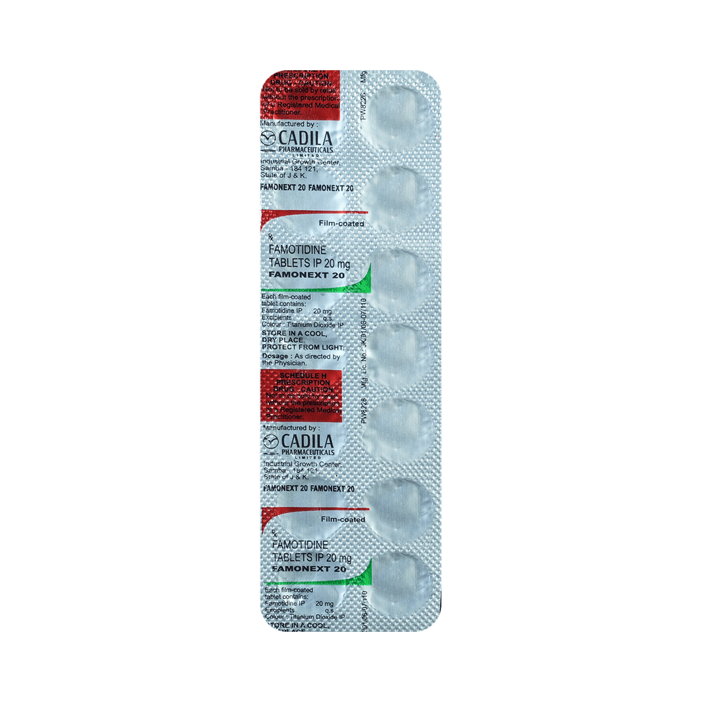 Famonext 20 Tablet