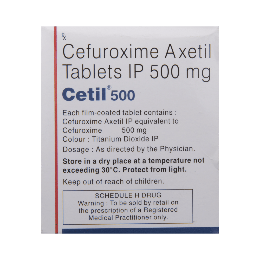 Cetil 500 Tablet