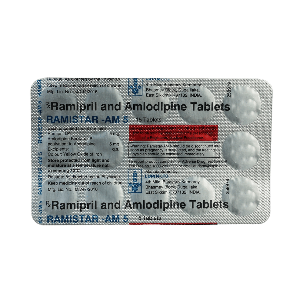 Ramistar-AM 5 Tablet