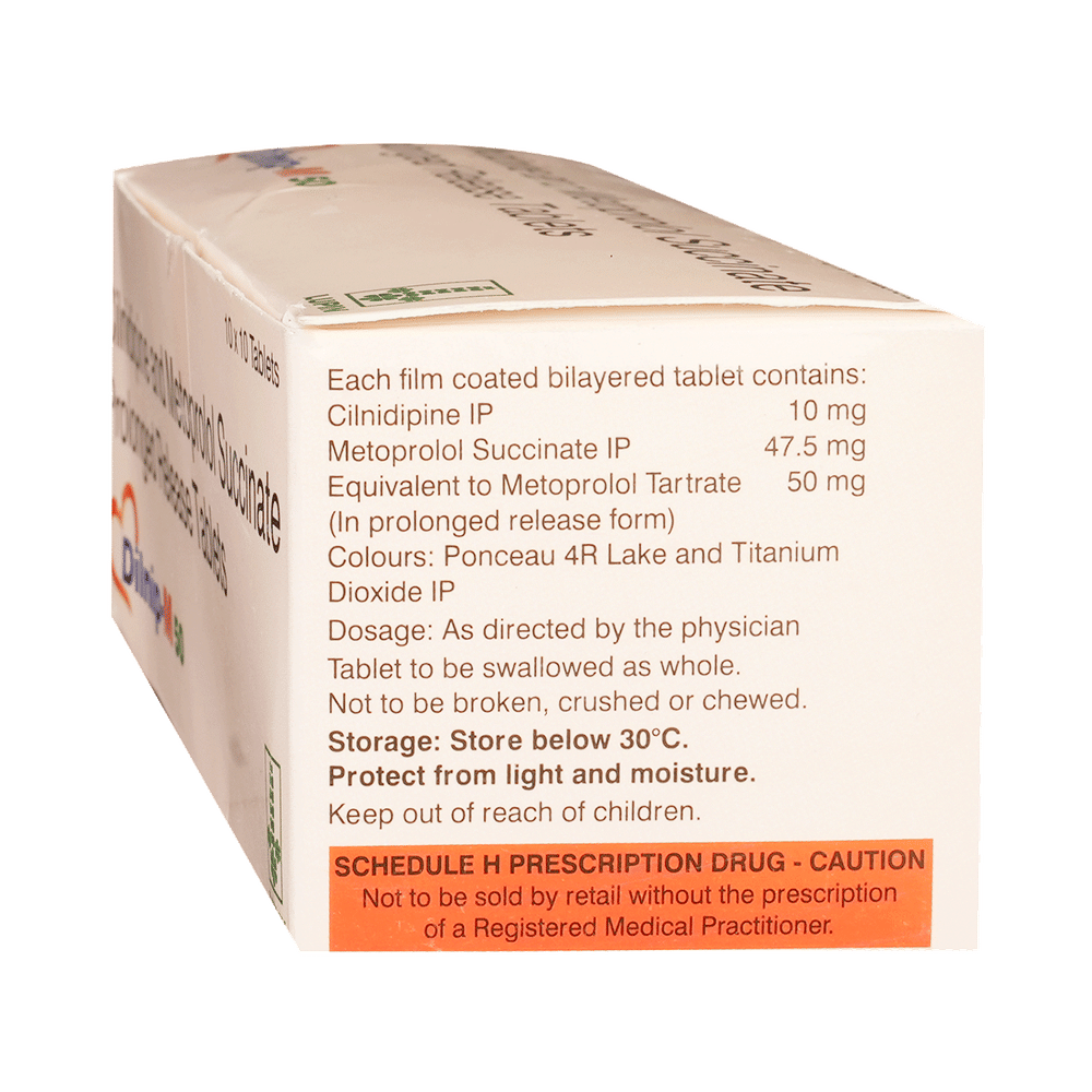 Dilnip M 10mg/50mg Tablet