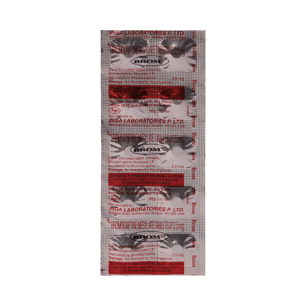 Brom 2.5mg Tablet