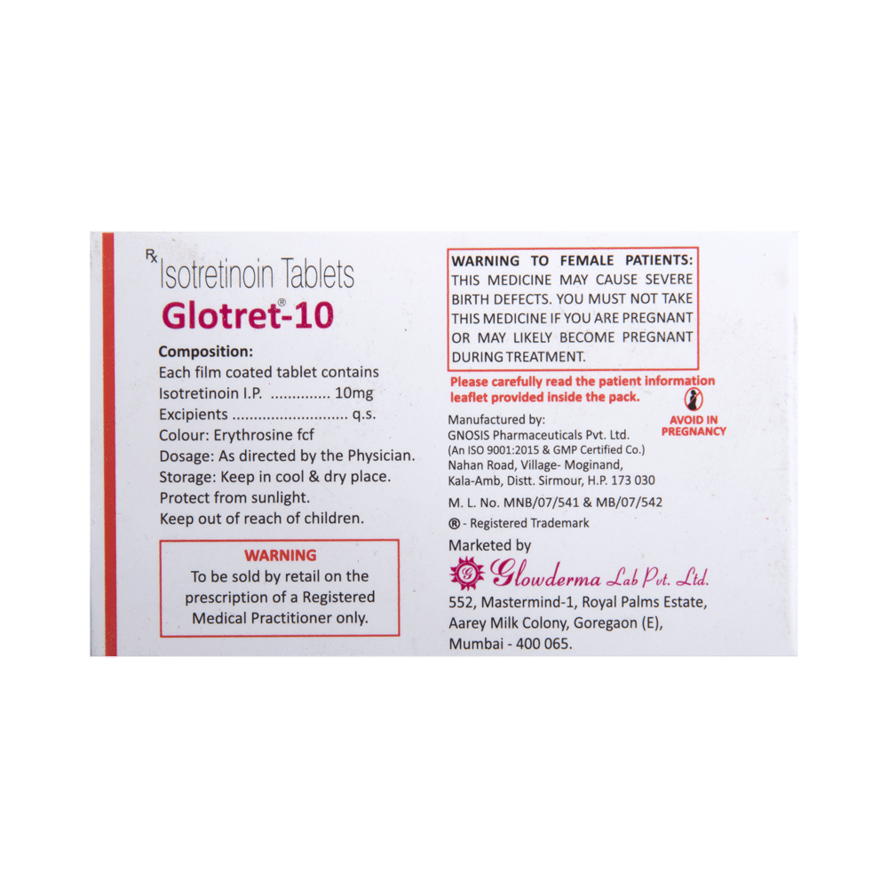 Glotret 10 Tablet