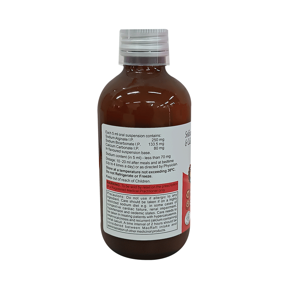 MacRaft Oral Suspension Mint Sugar Free