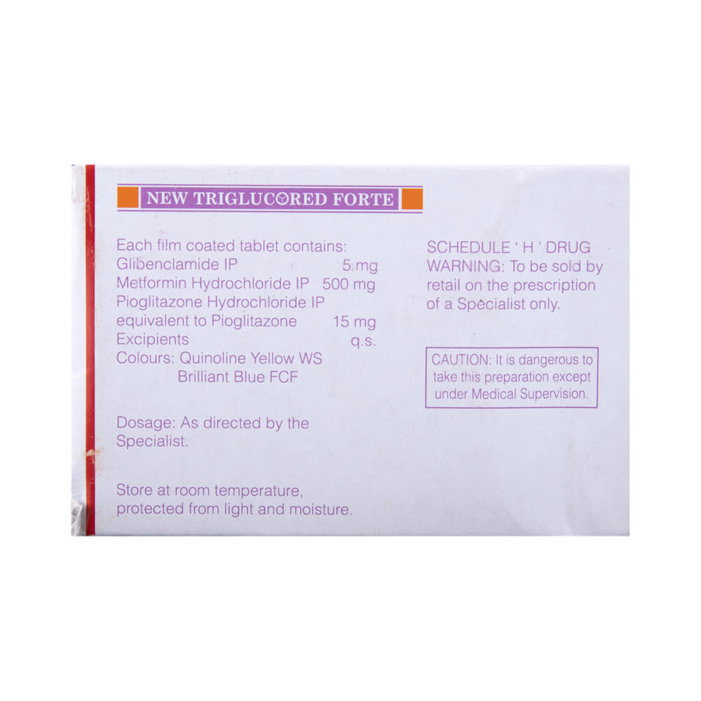 New Triglucored Forte Tablet