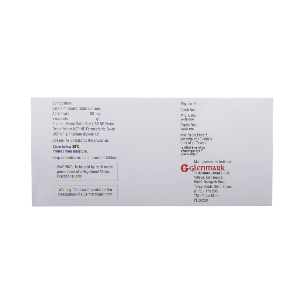 Aprezo 30mg Tablet