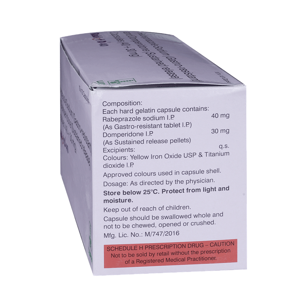 Rablet D 40 Capsule SR