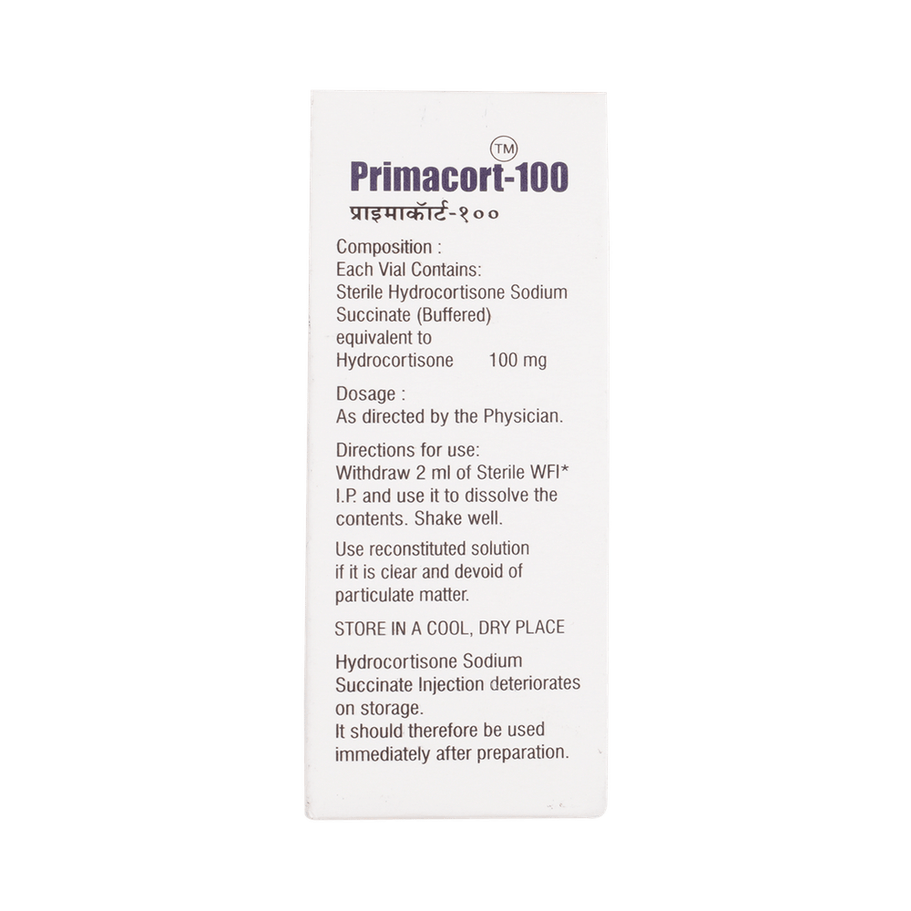 Primacort 100 Injection