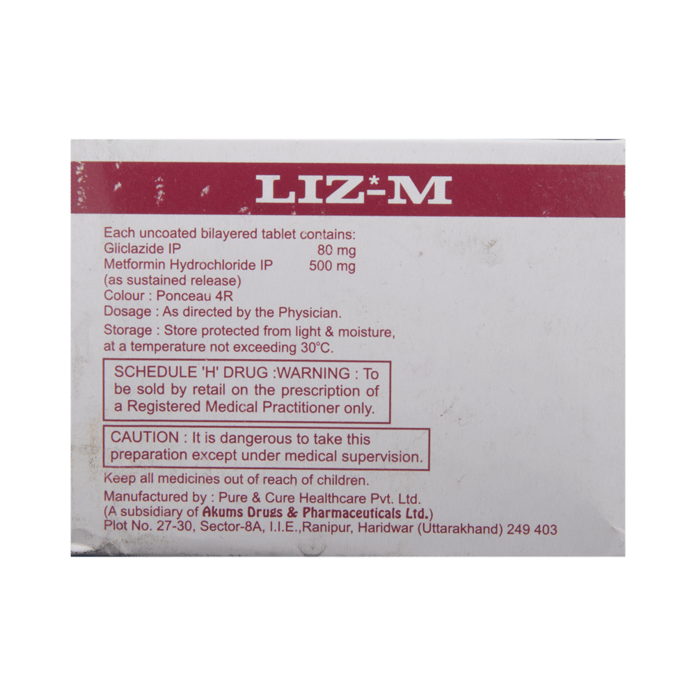 Liz-M Tablet SR