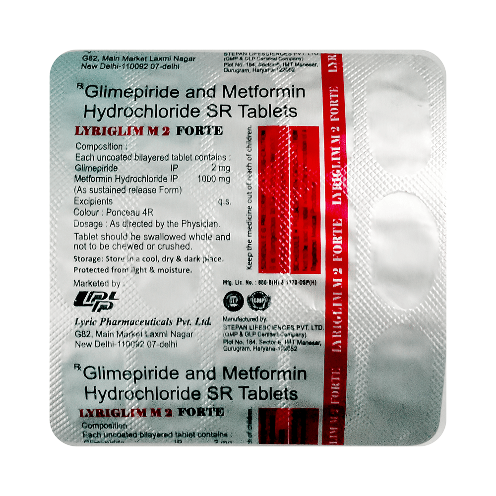 Lyriglim M 2 Forte Tablet SR