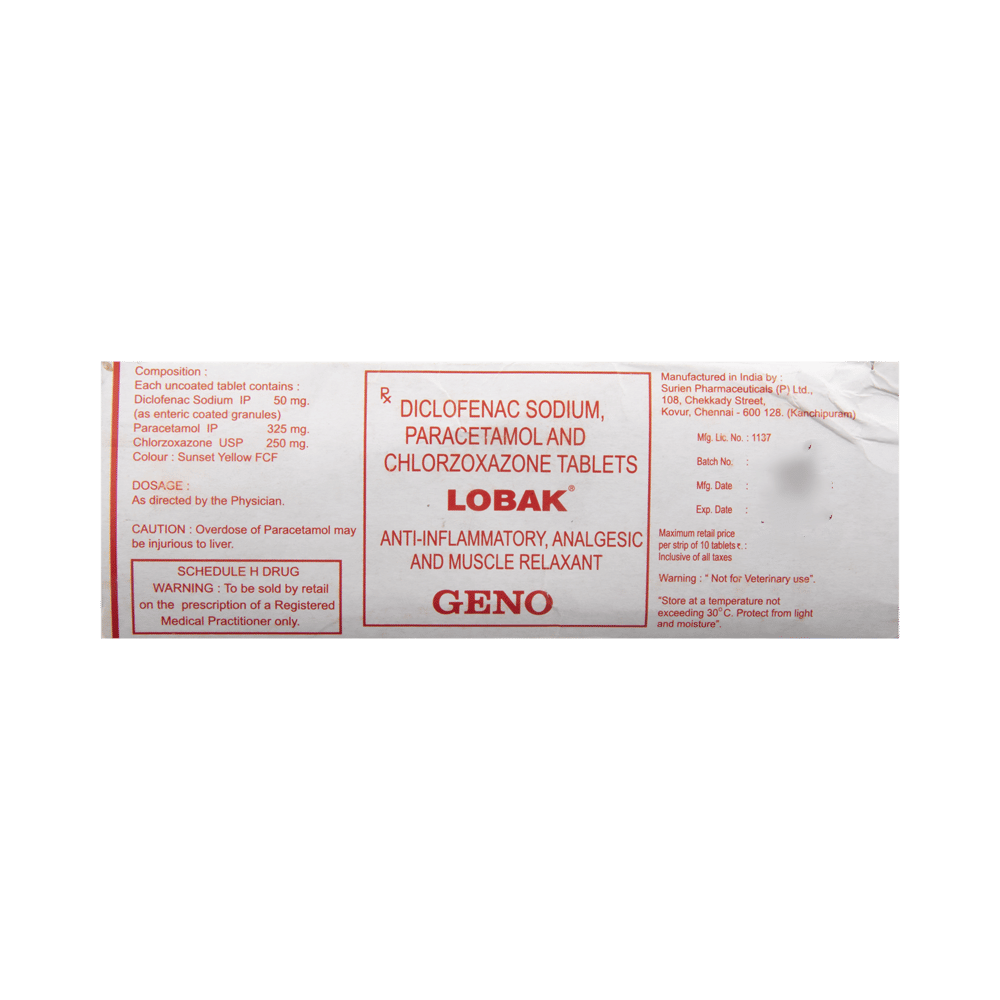 Lobak  Tablet