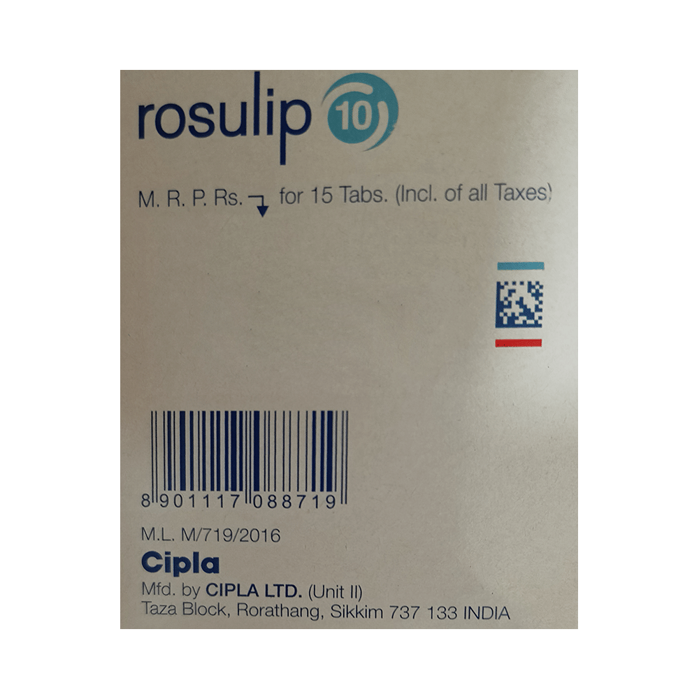 Rosulip 10 Tablet