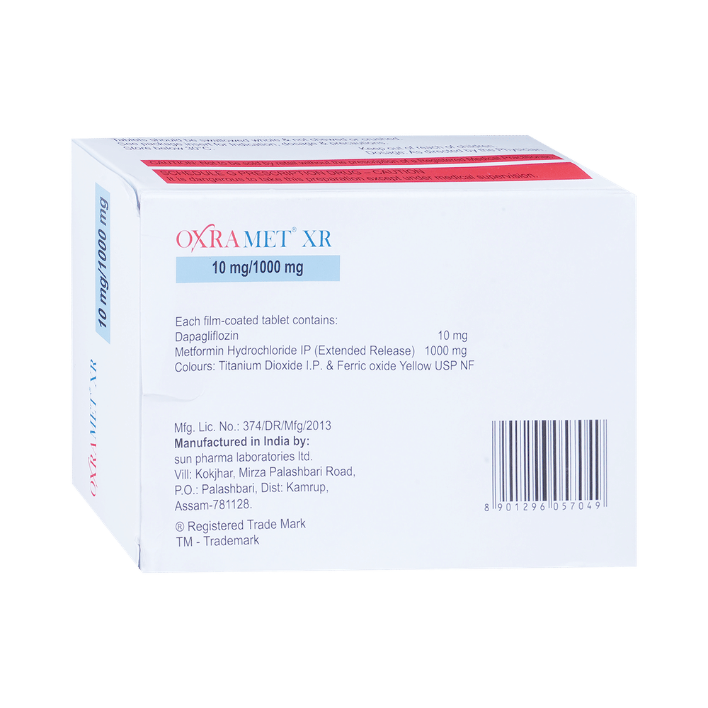 OXRamet XR 10mg/1000mg Tablet