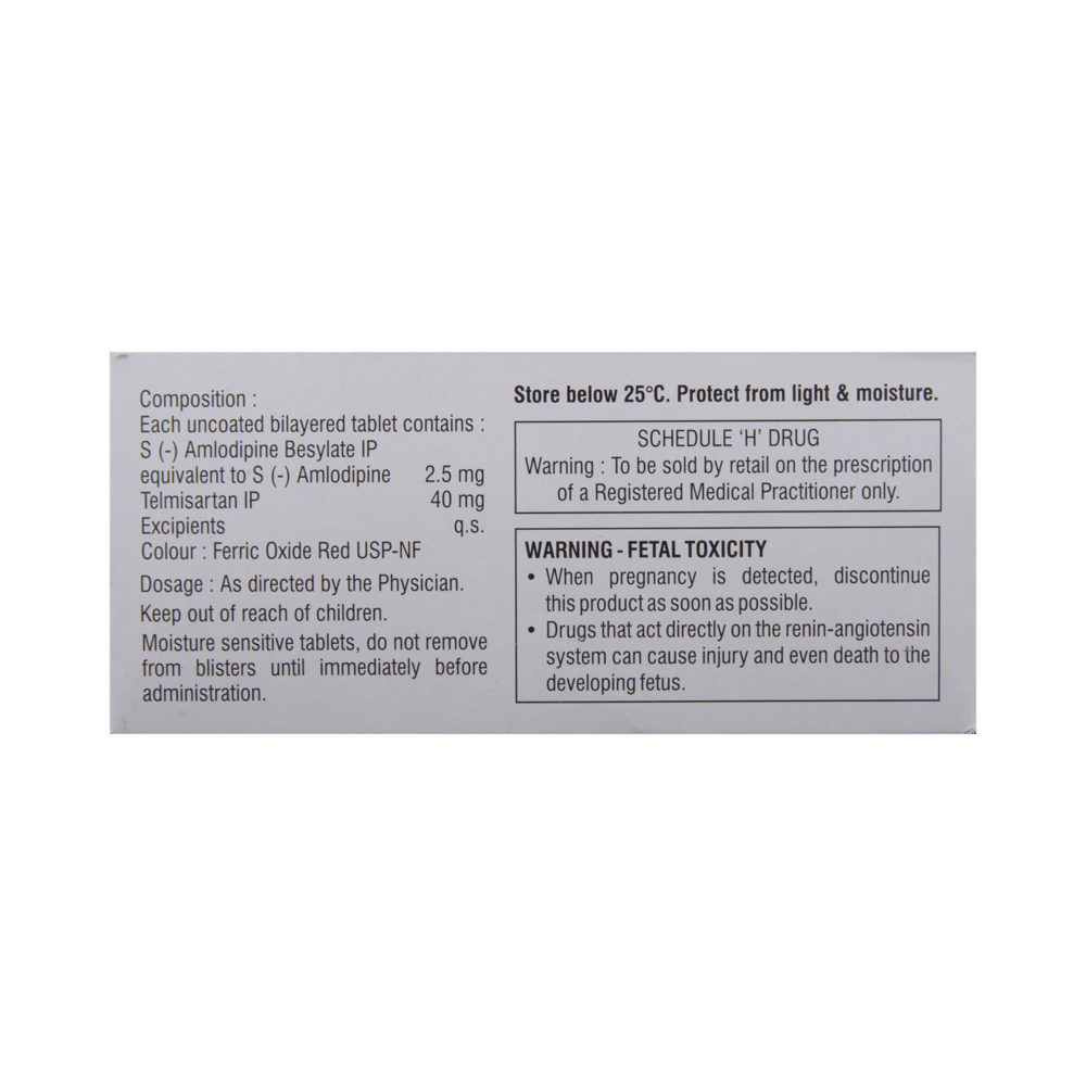 Eslo-Tel 2.5mg Tablet