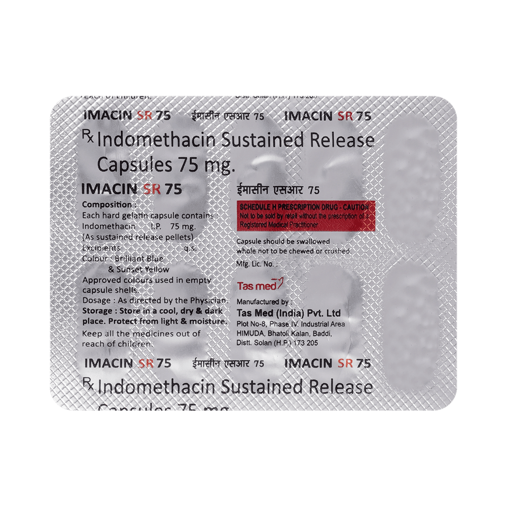 Imacin-SR 75 Capsule
