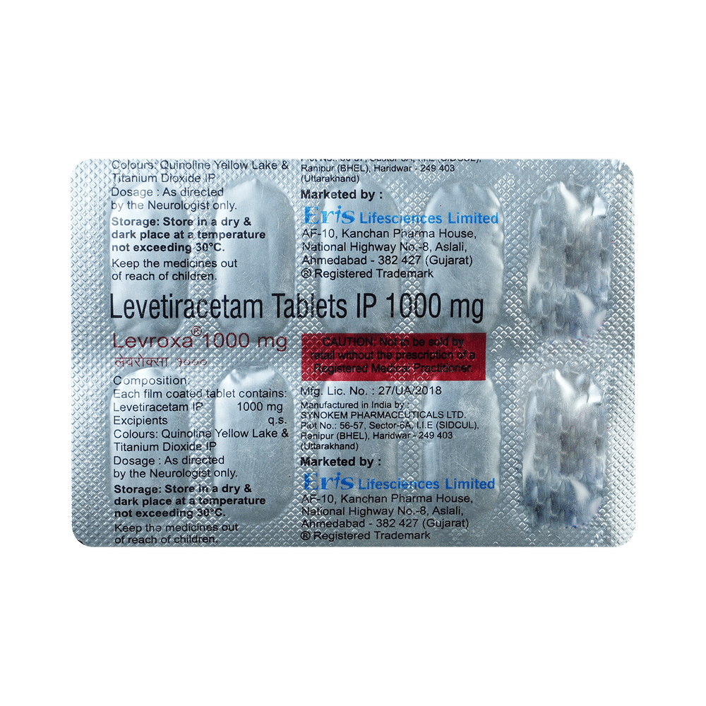 LEVroxa 1000mg Tablet