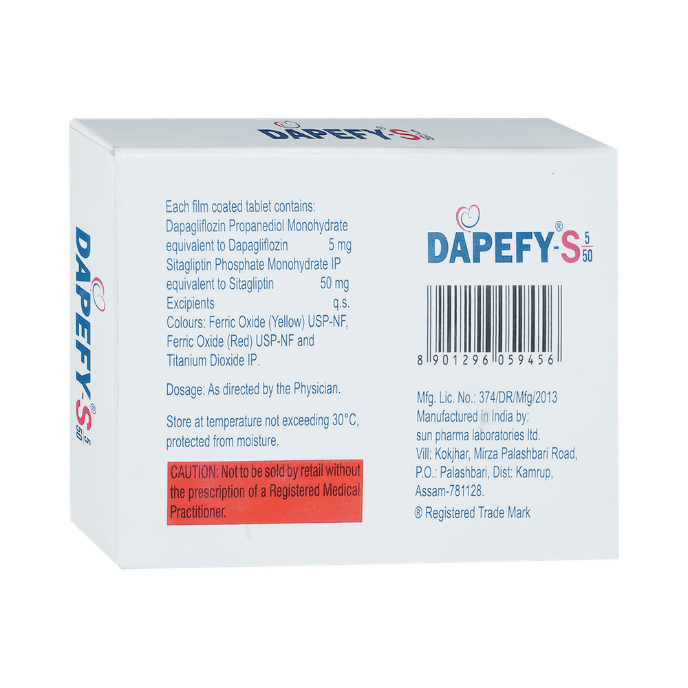 Dapefy-S 5/50 Tablet