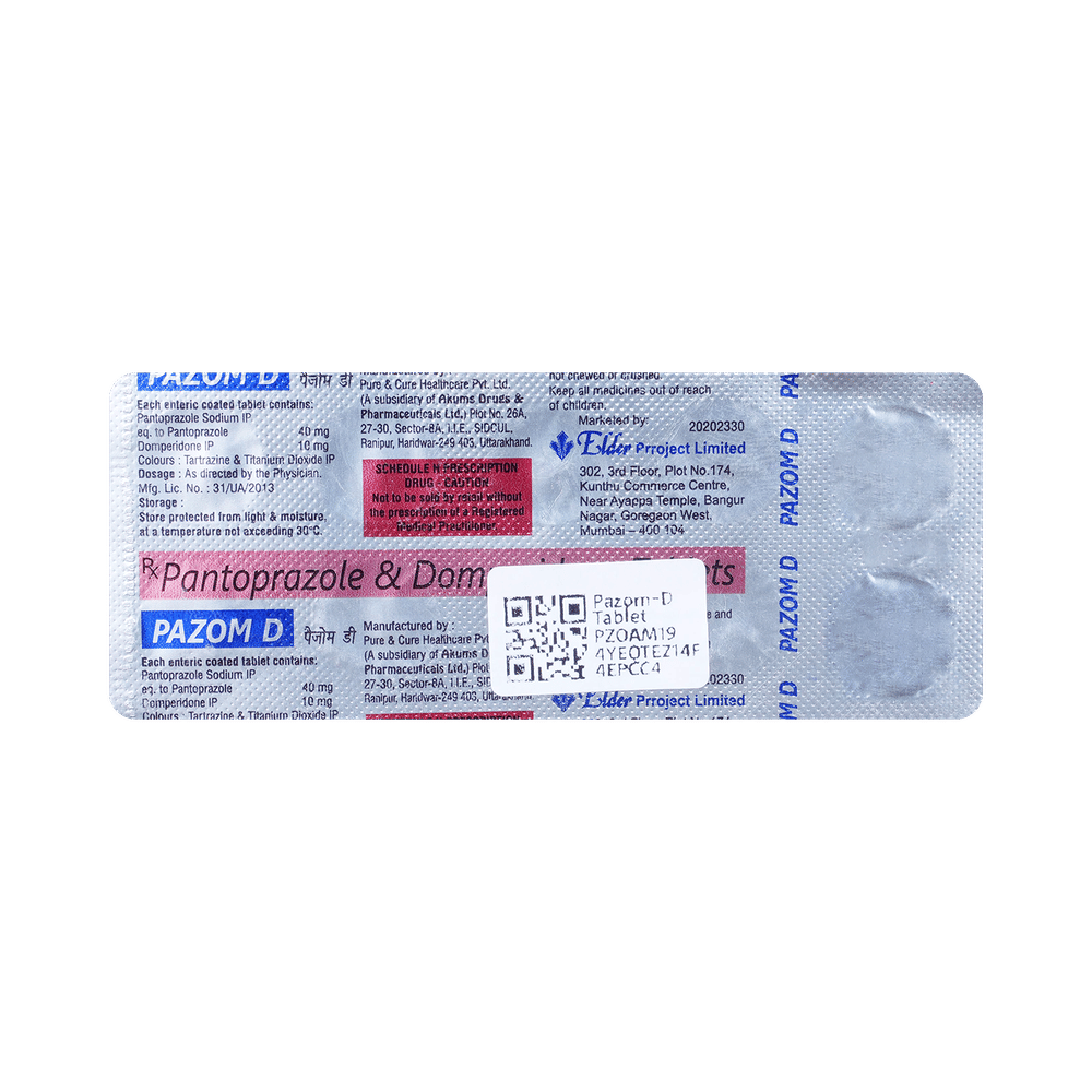 Pazom-D Tablet