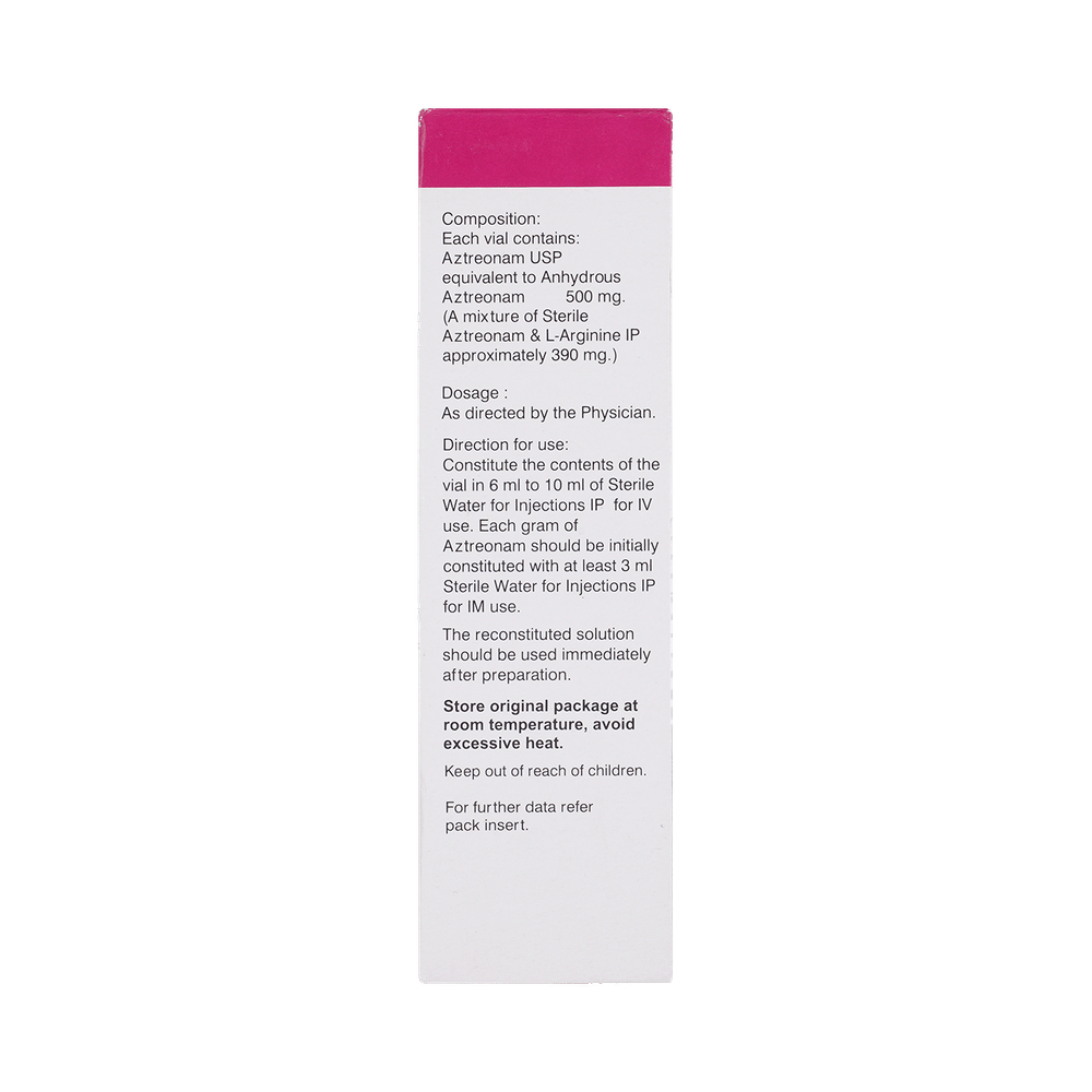 Azenam 500mg Injection