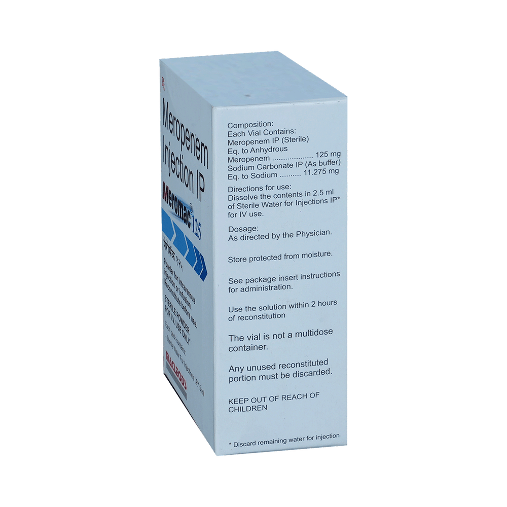Meromac 125mg Injection