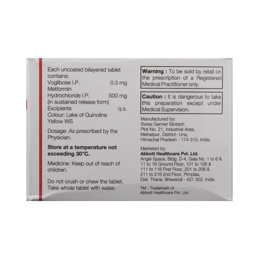 PPG Met 0.3 Tablet SR