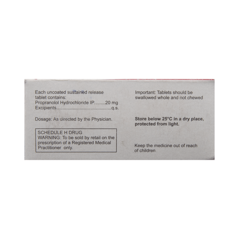 Migrabeta-TR 20 Tablet SR