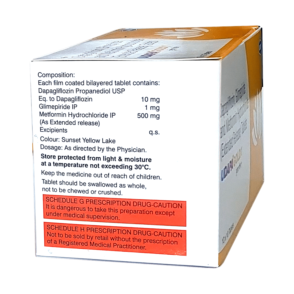 Udapa Gold 1 Tablet ER