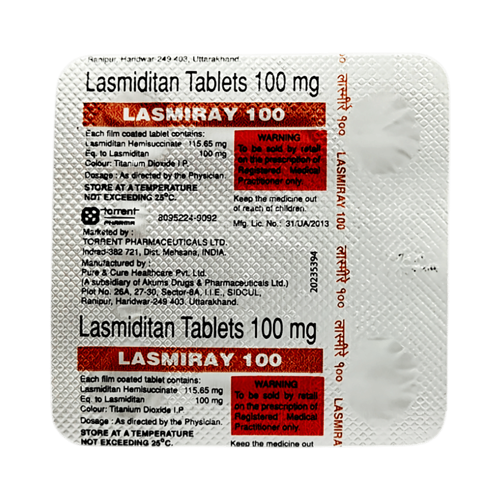 Lasmiray 100 Tablet