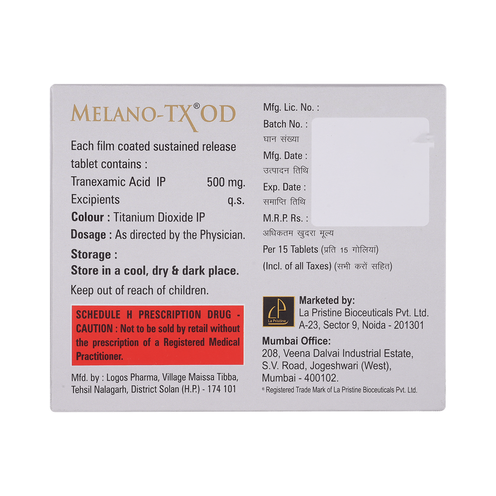 Melano-TX OD Tablet SR