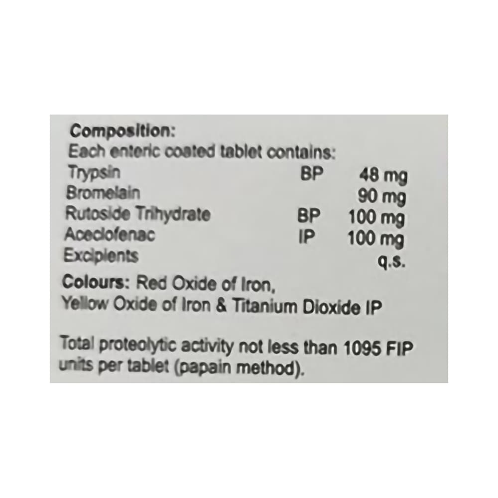 Chymomerg A Tablet