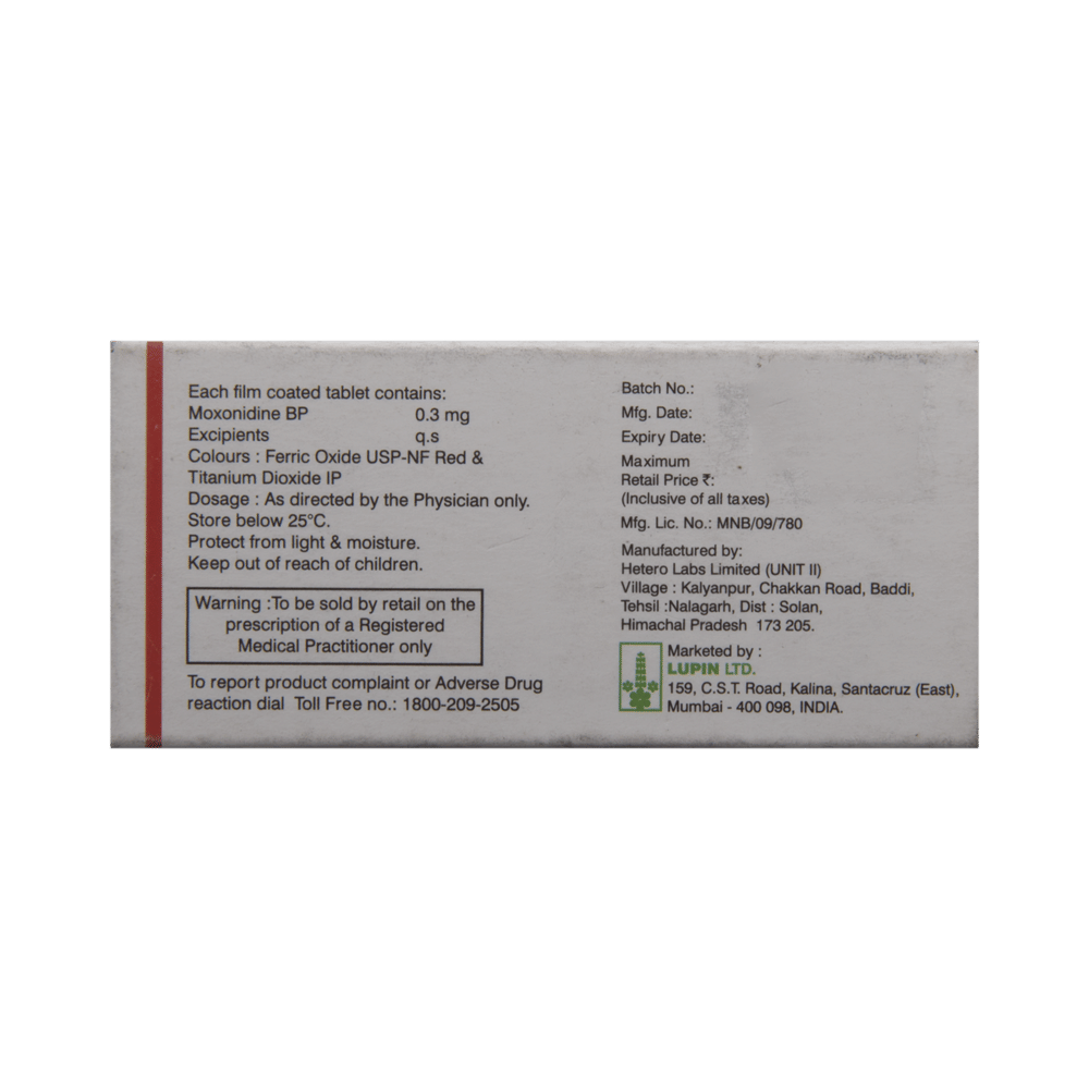 Moxocard 0.3 Tablet