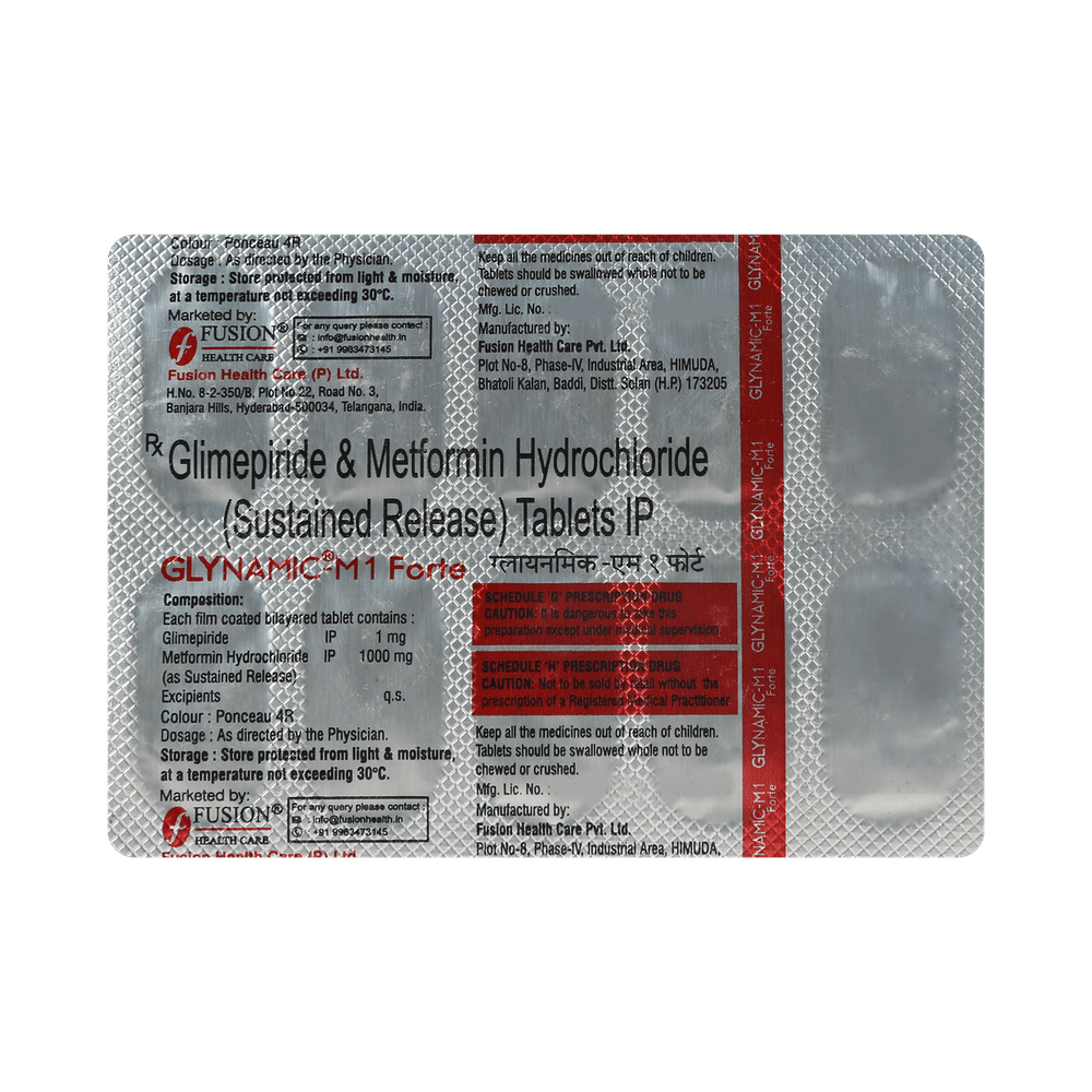 Glynamic M 1 Forte Tablet SR