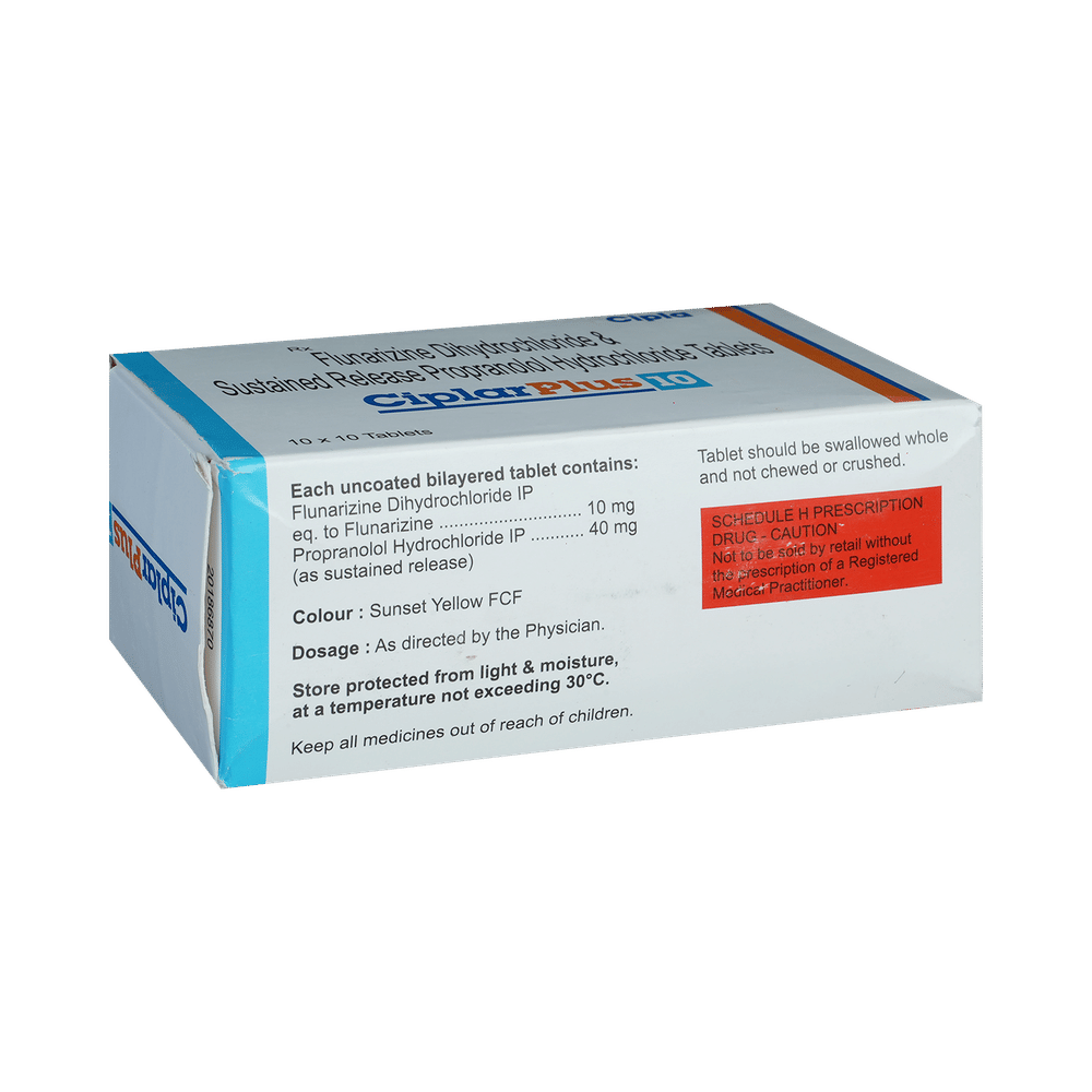 Ciplar Plus 10 Tablet SR