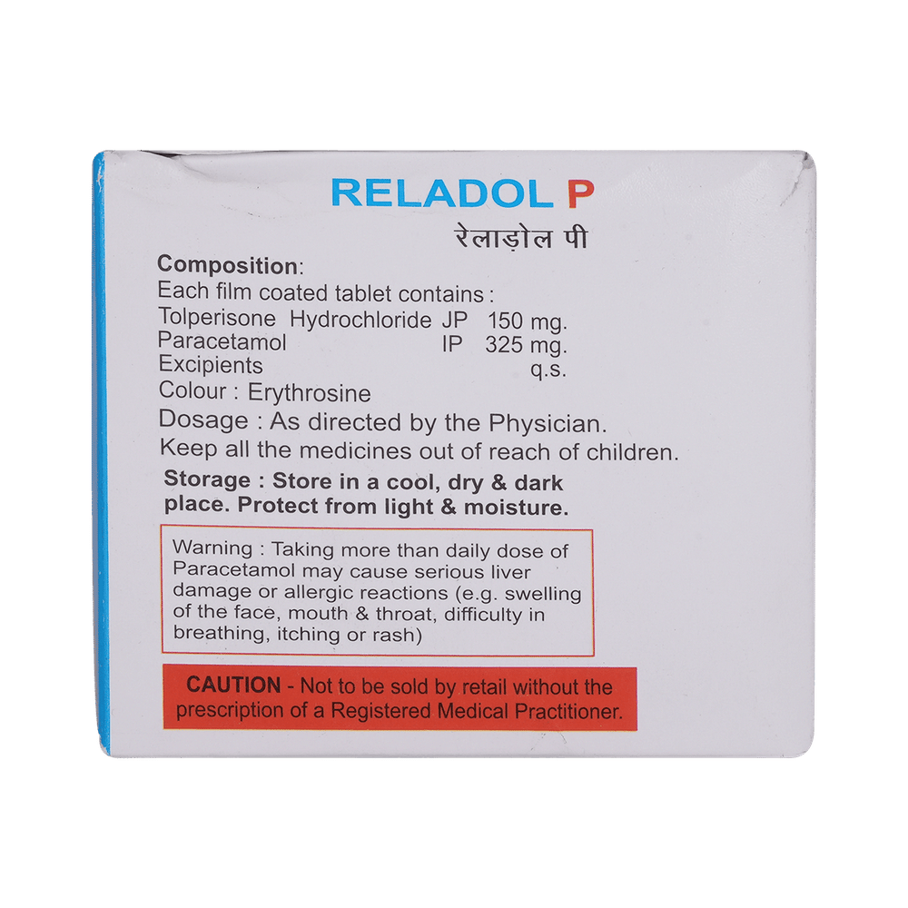 Reladol P 150mg/325mg Tablet