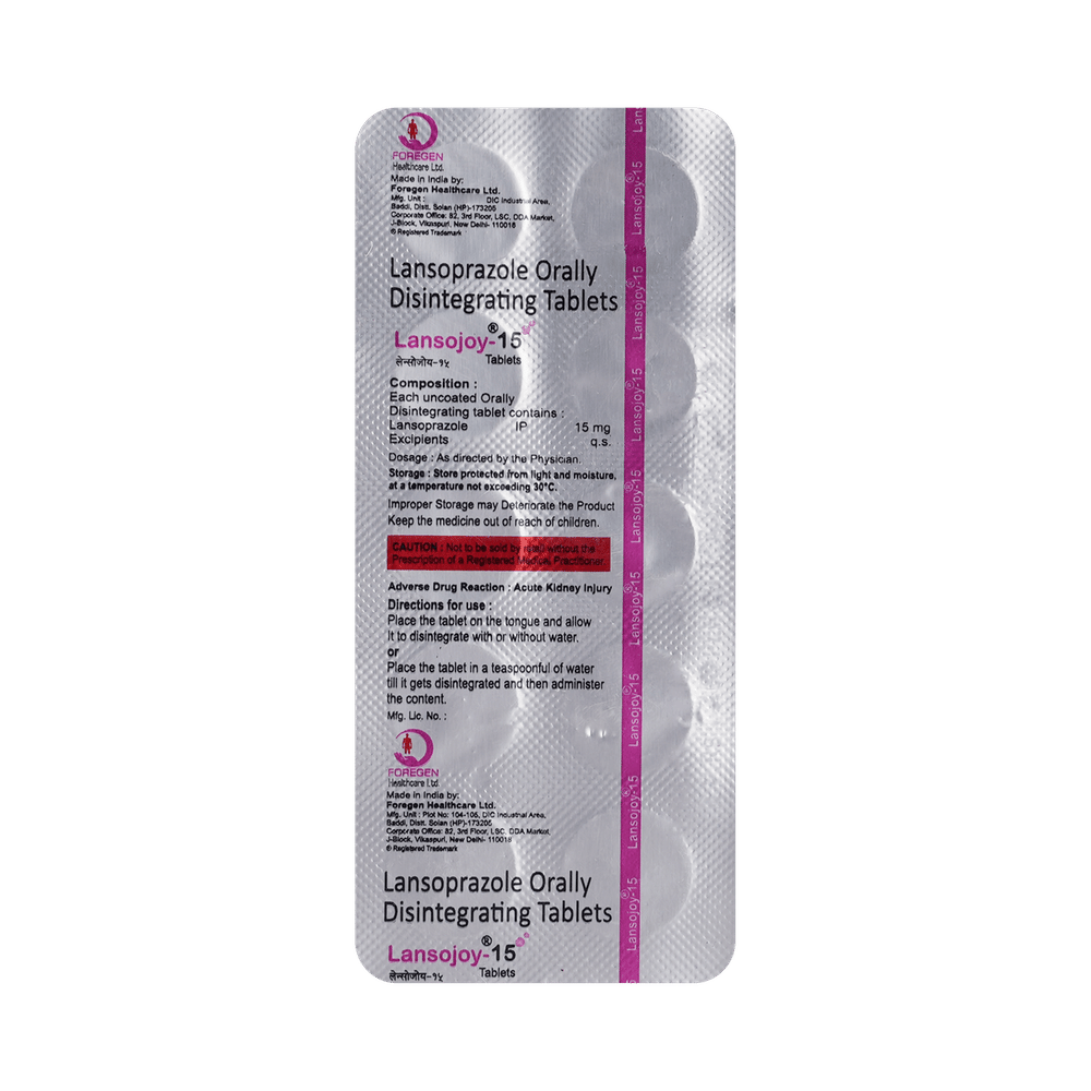 Lansojoy Tablet DT