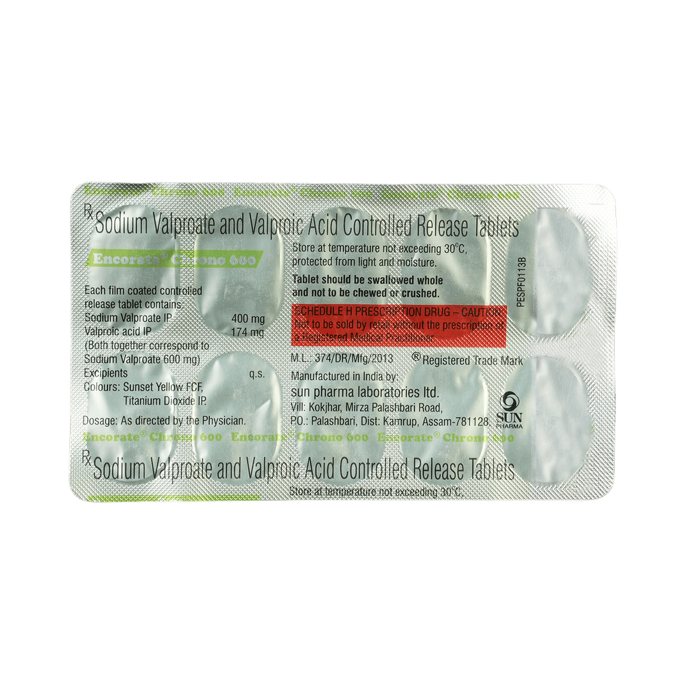 Encorate Chrono 600 Tablet CR