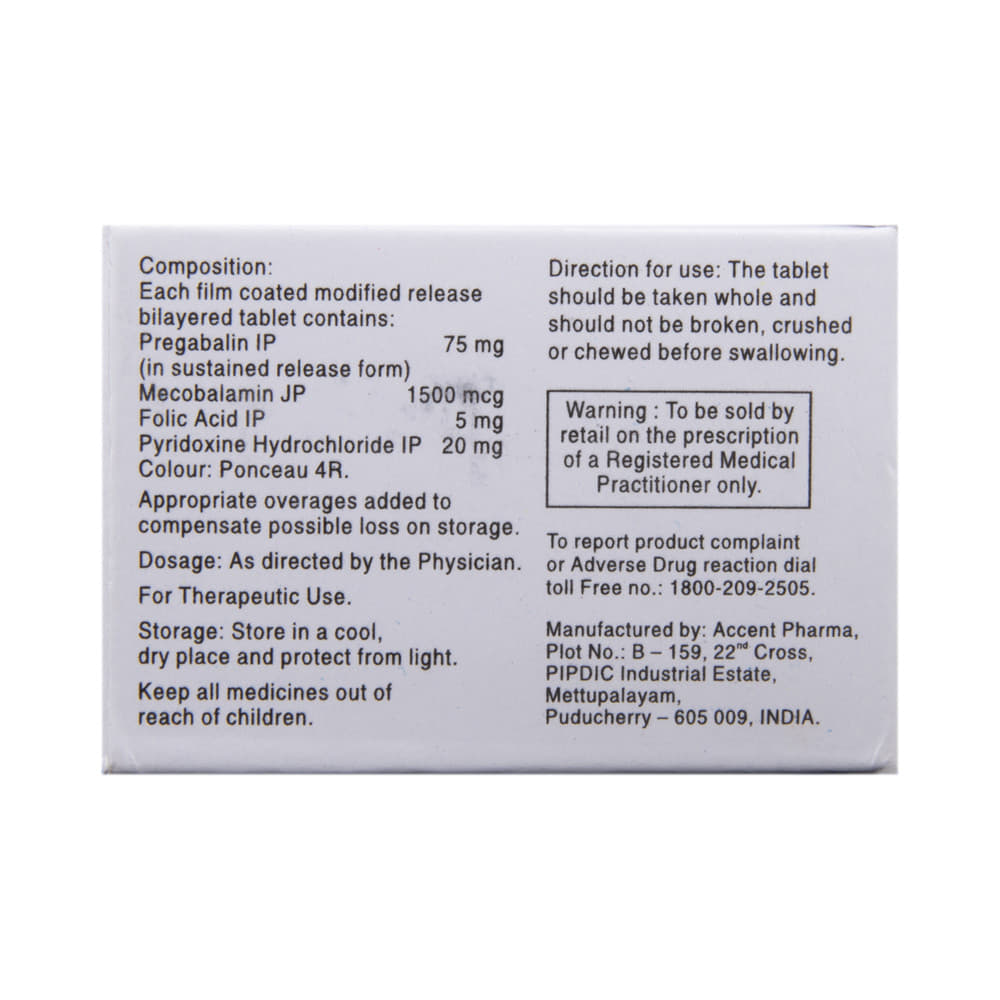 Pregastar Plus SR 75 Tablet