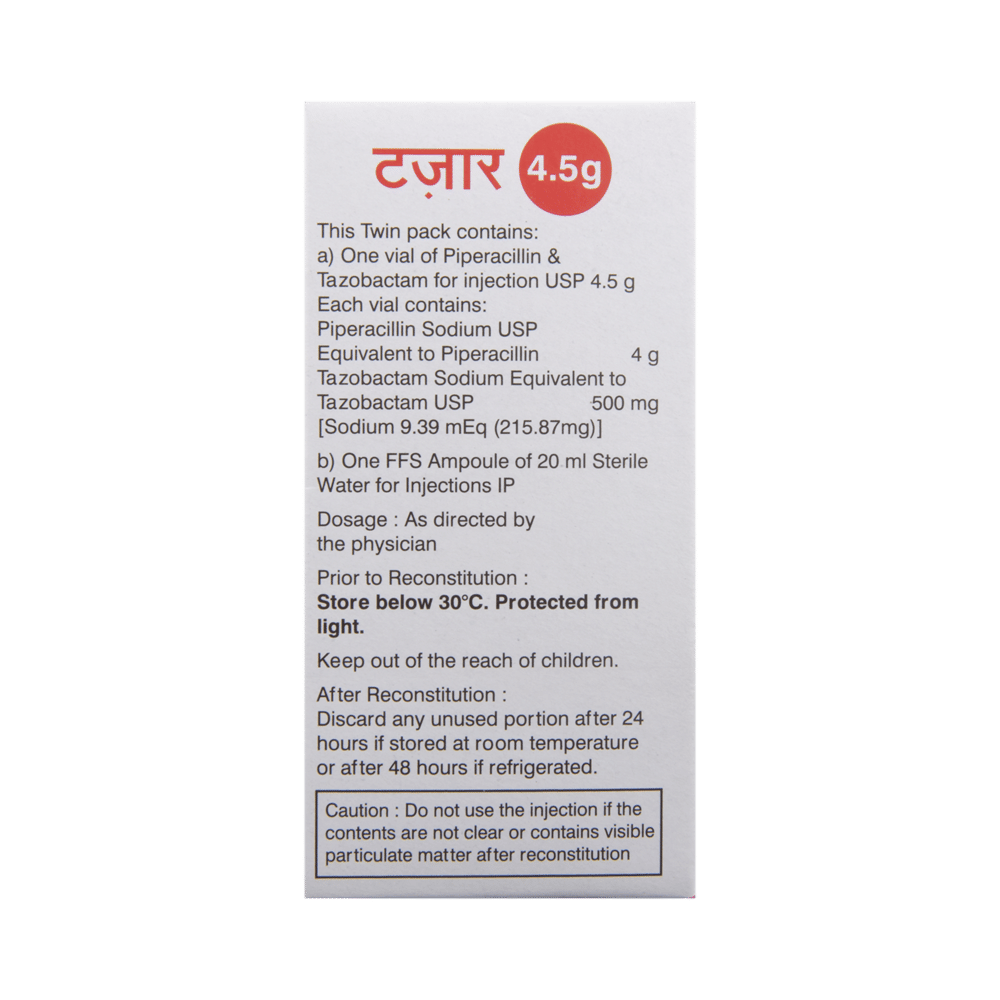 Tazar 4.5g Injection