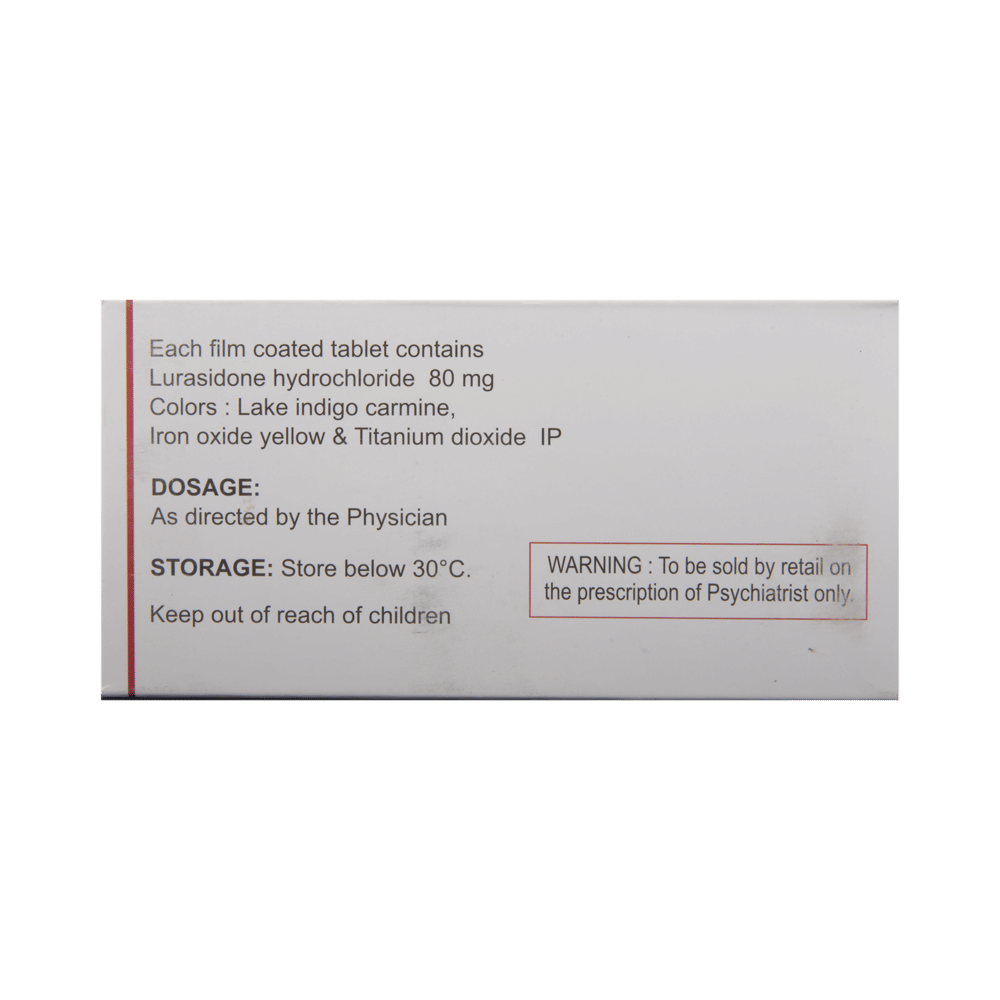 Lurata 80 Tablet