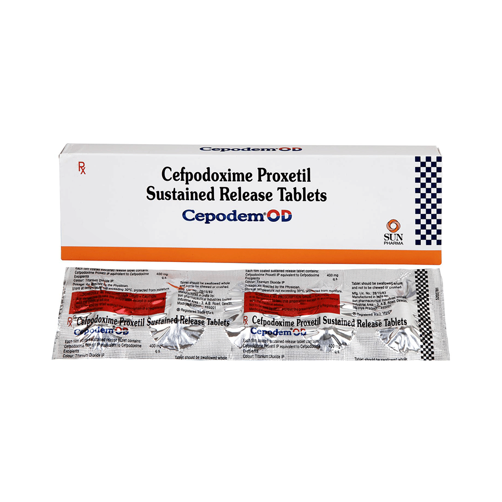 Cepodem OD Tablet SR
