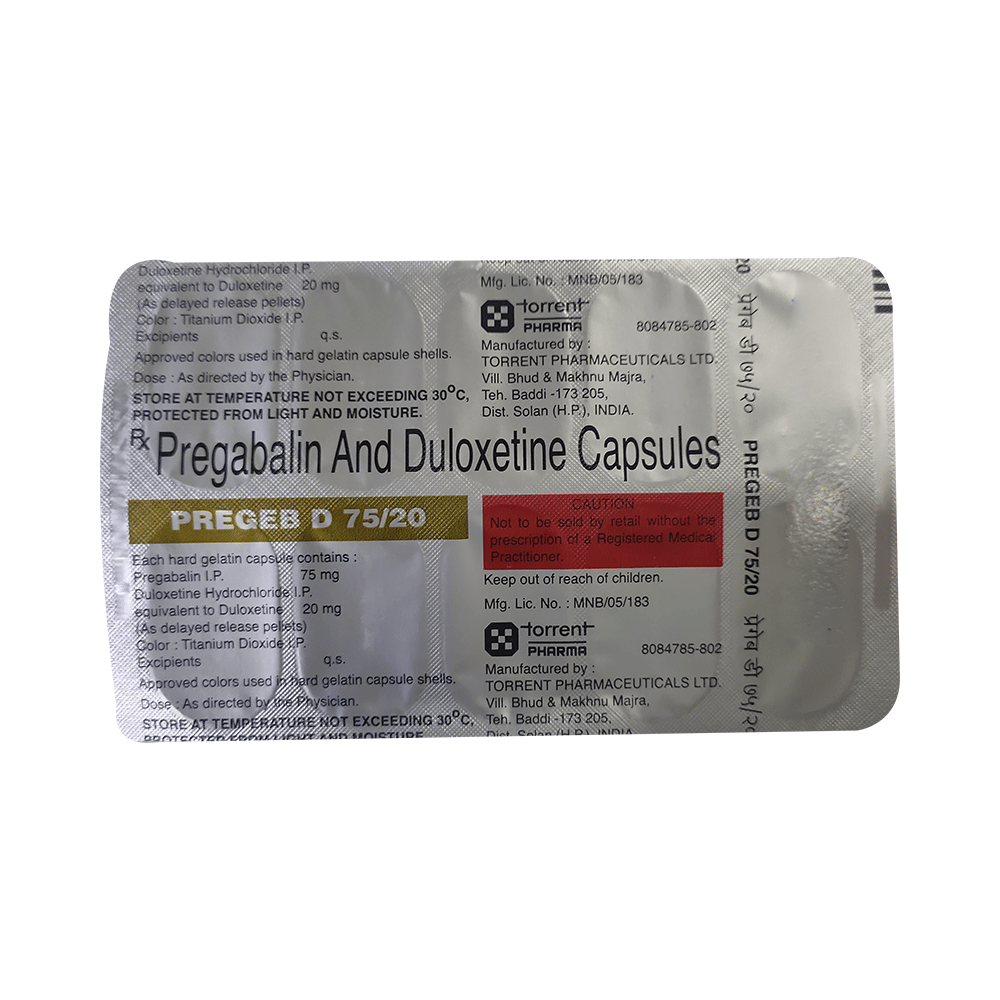 Pregeb D 75/20 Capsule