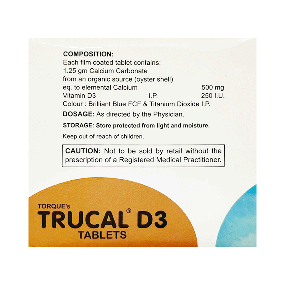 Trucal D3 Tablet